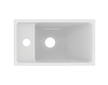Ideal Standard Tempo - Umývátko 37x21 cm, bez přepadu, 1 otvor pro baterii vlevo, bílá E211301