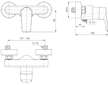 Ideal Standard Tesi - Sprchová baterie, chrom A6581AA