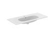 Ideal Standard Tesi - Umyvadlo nábytkové 103x45x17 cm, s přepadem, otvor pro baterii, bílá T350801
