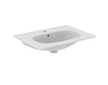 Ideal Standard Tesi - Umyvadlo nábytkové 63x45 cm, s přepadem, otvor pro baterii, bílá T351001