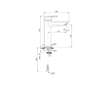 Ideal Standard Tesi - Umyvadlová baterie Grande, BlueStart, chrom A6565AA