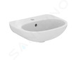 Ideal Standard Tesi - Umývátko 45x36 cm, s přepadem, s otvorem pro baterii, bílá T352401