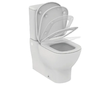Ideal Standard Tesi - WC kombi mísa, spodní/zadní odpad, AquaBlade, bílá T008201