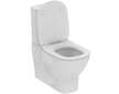 Ideal Standard Tesi - WC kombi se sedátkem SoftClose, vario odpad, spodní napouštění, AquaBlade, bílá T371701