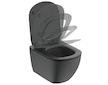 Ideal Standard Tesi - WC sedátko ultra ploché, softclose, černá T3527V3