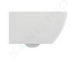 Ideal Standard Tesi - Závěsné WC, AquaBlade, matná bílá T0079V1