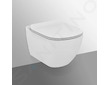 Ideal Standard Tesi - Závěsné WC se sedátkem, bílá T354201