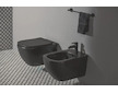Ideal Standard Tesi - Závěsné WC se sedátkem softclose, Aquablade, černá T3546V3