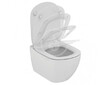 Ideal Standard Tesi - Závěsné WC se sedátkem SoftClose, Rimless, bílá T355101