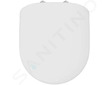 Ideal Standard Tizio - WC sedátko, Wrapover, bílá K701501