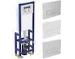 Ideal Standard Tlačítka - Ovládací tlačítko Ideal System mechanické, chrom W3708AA
