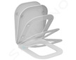 Ideal Standard Tonic II - WC ultra ploché sedátko softclose, bílá K706501