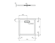 Ideal Standard Ultra Flat New - Sprchová vanička 70x70 cm, bílá T446501
