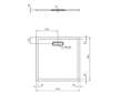 Ideal Standard Ultra Flat New - Sprchová vanička 90x90 cm, bílá T446701