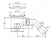 Ideal Standard Ultra Flat - Odpadová souprava Tempoplex, chrom K7817AA