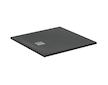 Ideal Standard Ultra Flat S + - Sprchová vanička 100x100 cm, Anti-Slip, černá T5608FV