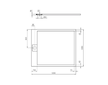 Ideal Standard Ultra Flat S - Sprchová vanička 120x100 cm, Anti-Slip, písková T5228FT