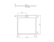 Ideal Standard Ultra Flat S - Sprchová vanička 120x120 cm, Anti-slip, bílá T5242FR