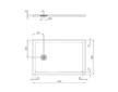 Ideal Standard Ultra Flat S + - Sprchová vanička 120x80 cm, Anti-Slip, šedá T5594FS