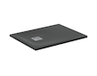 Ideal Standard Ultra Flat S + - Sprchová vanička 90x70 cm, Anti-Slip, černá T5604FV