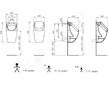 Ideal Standard Urinály - Poklop k urinálu, bílá E567401