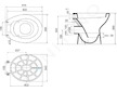 Ideal Standard Výlevky - Plastová mřížka k výlevce Eurovit VV612000