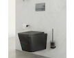 kielle Arkas I - Závěsné WC se sedátkem SoftClose, Rimless, matná černá 30111040