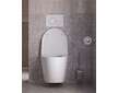kielle Gaia - Závěsné kompaktní WC se sedátkem SoftClose, Rimless, bílá 30115003
