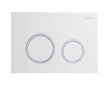 kielle Genesis New - Set předstěnové instalace, klozetu Oudee, Rimless, sedátka softclose a tlačítka Gemini New II, lesklá bílá/