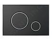kielle Genesis - Set předstěnové instalace, klozetu Oudee se sedátkem softclose a tlačítka Gemini II, matná černá / chrom 30505S