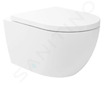 kielle Genesis - Set předstěnové instalace, klozetu Oudee Vortex, sedátka softclose a tlačítka Gemini I, lesklý chrom 30505SZ80