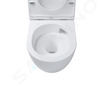 kielle Genesis - Set předstěnové instalace, klozetu Oudee Vortex, sedátka softclose a tlačítka Gemini III, matná černá 30505SZ87
