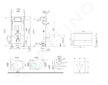 kielle Genesis - Set předstěnové instalace, kompaktního klozetu Gaia, sedátka softclose a tlačítka Gemini I, chrom 30505SS28