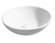 kielle Idolio - Umyvadlo na desku, průměr 40 cm, bílá 30624410