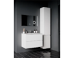 kielle Oudee - Skříňka včetně umyvadla, 60x55x46 cm, 2 zásuvky, lesklá bílá 50002S60