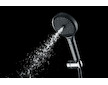 kielle Oudee - Sprchová hlavice 130, 3 proudy, EcoSpare, gun metal/černá 20402013E
