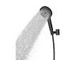 kielle Oudee - Sprchová hlavice 130, 3 proudy, EcoSpare, matná černá 20402004E