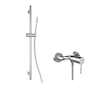 kielle Oudee - Sprchový set s baterií, tyčí, hadicí a sprchovou hlavicí EcoSpare, chrom 20602SN20