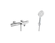 kielle Oudee - Termostatická vanová baterie s příslušenstvím EcoSpare, chrom 10302SNT80