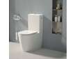 kielle Oudee - WC kombi set s nádržkou a sedátkem softclose, Vortex, bílá 30202000