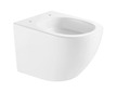 kielle Oudee - Závěsné kompaktní WC, Vortex Rimless+, bílá 30102010S