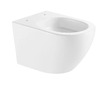 kielle Oudee - Závěsné WC, Vortex Rimless+, bílá 30102010