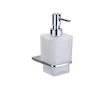 kielle Vega - Dávkovač mýdla s držákem, matné sklo/chrom 40118000