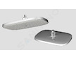kielle Vega - Hlavová sprcha 290, 1 proud, sprchové rameno 350 mm, chrom/bílá 20118SE0