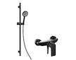 kielle Vega - Sprchový set s baterií, tyčí, hadicí a sprchovou hlavicí EcoSpare, matná černá 20618SN24