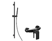 kielle Vega - Sprchový set s baterií, tyčí, hadicí a sprchovou hlavicí EcoSpare, matná černá 20618SN34