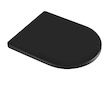 kielle  - WC sedátko, Softclose, EasyLock, Slim, matná černá 30401034