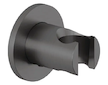 Kludi A-Qa - Držák sprchy, broušený Gunmetal 65557N2-00