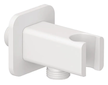 Kludi A-Qa - Sprchové kolínko s držákem, matná bílá 6556853-00