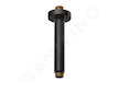 Kludi A-Qa - Sprchové rameno stropní, 15 cm, matná černá 6651539-00